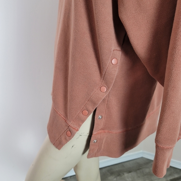 Aerie side snap hoodie size small - Picture 4 of 14